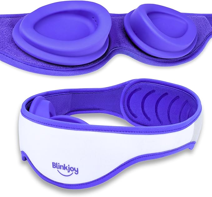 Hydrating Sleep Mask (2ND GEN) for Dry Eye - Optometrist Recommended for Dry Eye Relief, Protects from Dust and Drafts, Preserves Drops, Comfortable & Lightweight