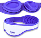 Hydrating Sleep Mask (2ND GEN) for Dry Eye - Optometrist Recommended for Dry Eye Relief, Protects from Dust and Drafts, Preserves Drops, Comfortable & Lightweight