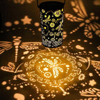 Solar Lanterns Outdoor Waterproof Garden Lamp Décor, Birthday Gifts for Women Mom Grandma, Hanging Metal LED Dragonfly Solar Lights for Yard Patio Decoration