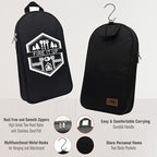 BOMKI Grilling and Camping Cooking Utensils Set for The Outdoors BBQ - Camping Utensil Set Kitchen Set Cookware Accessories Glamping Essentials Camp Stuff Camp Cooking Set (Black Pro)