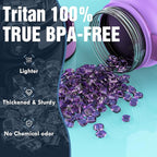 OLDLEY Water Bottle, 32oz Motivational Sports Water Bottle with Time Marker - Times to Drink - Tritan, BPA Free, Wide Mouth Leakproof, Confectionery (1 Bottle)