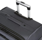 SwissGear Sion Softside Expandable Luggage, Dark Grey, Checked-Large 29-Inch