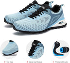 Kricely Men's Trail Running Shoes Non Slip Hiking Shoes Tennis Shoes Fashion Sneakers Workout Footwear