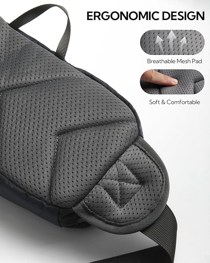 WATERFLY Fanny Pack Waist Bag: Hiking Water Bottle Holder with Strap Waist Pack for Women Men Hydration Hip Packs for Running Walking Traveling-Navy Blue