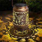 Solar Lanterns Outdoor Waterproof with Shepherd Hook, Hummingbird Garden Decor Solar Lights Outdoor, Birthday Gifts for Women, Mom, Gardens, Yards