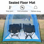 All Weather Proof Pod Sports Pod,540°View Weather Tent,1-4 Person Instant Tent with Sealed Floor,Outdoor Screen House with Carrying Bag,Screen Room for Sport Event,Camping,Fishing