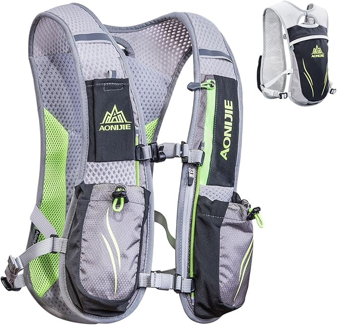 Azarxis Hydration Running Vest Backpack Pack 5L 5.5L for Women and Men Jogging Trail Race Marathon Cycling Hiking
