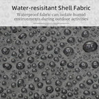 Polycotton Sleeping Bag for Adult,Cold&Warm Weather Large with Compression Sack and Water Resistant for Family Camping,Travel and Car Camping