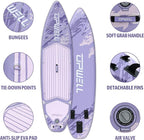 UPWELL 10'6"/11'/11'6" Inflatable Paddle Board, Stand Up Paddlboard for Youth & Adults, Stable Design, Premium SUP Accessories, Backpack, Leash, Hand Pump, Fins