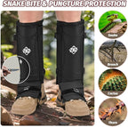 ZHZ Snake Gaiters Durable Waterproof Snake Chaps Lower Legs Protection,Snake Guards with Adjustable Size for Men & Women,Used for Hunting,Hiking and Farm Work