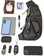 NICGID Sling Bag Chest Shoulder Backpack Crossbody Bags Casual Daypack for Men Women