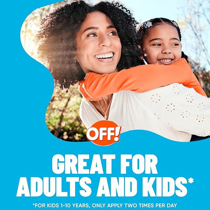 OFF! Insect Repellent Aerosol for Adults & Kids, Fragrance-Free Bug Spray for Everyday Protection from Mosquitoes and Ticks, 5 oz, Pack of 2