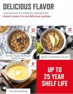 ReadyWise Emergency Food Supply - 132 Servings, Survival Bucket, Dehydrated & Freeze Dried Protein Meals, Camping Essentials, Ready to Eat Disaster Prepping Supplies,up to 25 Year Shelf Life