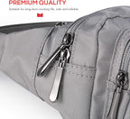 CXWMZY Fanny Packs For Women & Men Waist Pack Hip Bum Bag with Multi-Pockets Large Capacity Waterproof Casual Bum Bag for Disney Traveling Casual Cycling Running Hiking