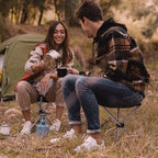 REDCAMP Ultralight Camping Stool with Retractable Legs, Portable 3 Legged Tripod Camping Stools for Adults Fishing Backpacking Hunting, Black