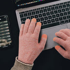 Achiou Winter Gloves, Glove for Men Women, Upgraded Touch Screen Texting Warm Running with Thermal Soft Knit Lining