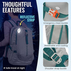 Hiking Backpack, 30L Lightweight Camping Water Resistant Large Hiking Bag Outdoor Travel Daypack for Men Wome