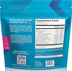 HydroMATE Electrolyte Powder Fruit Punch Hydration Packets Low Sugar 16 Count