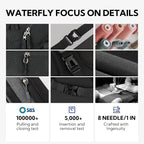 WATERFLY Small Hiking Sling Bag: Crossbody Sling Backpack Chest Bag Daypack for Men Women with Skin-Friendly Shoulder Strap