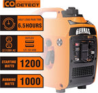 GENMAX Generator，EPA Compliant, Eco-Mode Feature, Ultra Lightweight for Backup Home Use & Camping