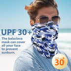 Balaclava Face Mask Sun UV Protection Breathable Full Head Mask for Men Women Skiing Cycling