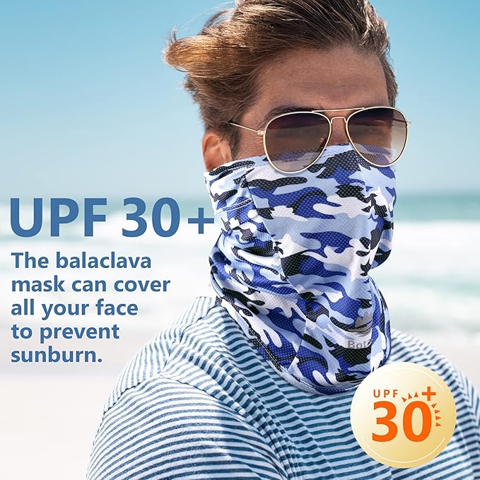 Balaclava Face Mask Sun UV Protection Breathable Full Head Mask for Men Women Skiing Cycling