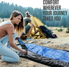 VENTURE 4TH Backpacking Sleeping Bag – XXL, Double and Single Sizes - Lightweight Warm & Cold Weather Sleeping Bags for Adults, Kids & Couples – Ideal for Hiking, Camping & Outdoor Adventures