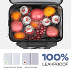 RealCool Soft Cooler Bag 35/45Can, Collapsible Cooler Insulated Leak Proof, Large Lunch Box for Men Women, Soft-Sided Cooler for Picnic, Grocery, Beach, Camping, Travel