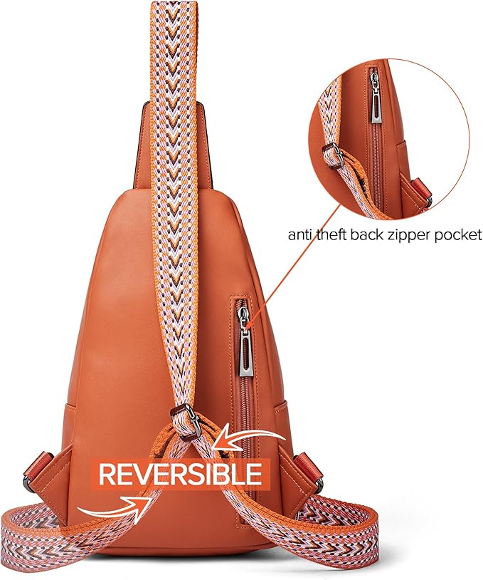 Sling Bag Crossbody Bags for Women Small Cross Body Bag Fanny Packs Chest Sling Purse for Daily Travel Leisure Sport