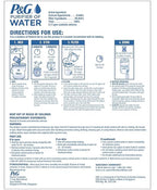 P&G Purifier of Water Portable Water Purifier Packets. Emergency Water Filter Purification Powder Packs for Camping, Hiking, Backpacking, Hunting, and Traveling. (12 Packets)