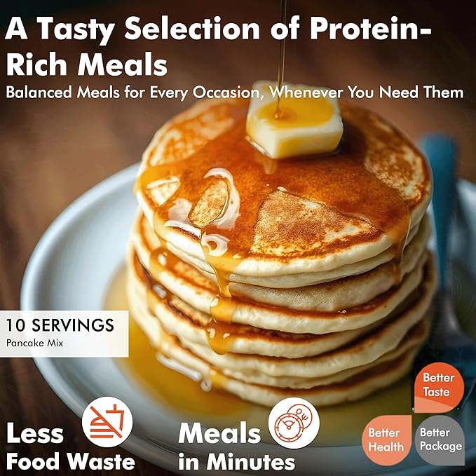 Numanna Family Pack Bucket 5,184 Servings 36-Months Emergency Meal Kit | Easy-to-Prepare, Non-GMO Freeze-Dried Survival Food | Everyday Meals in Resealable Pouches | Made in USA | 25+ Year Shelf Life