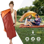 VENTURE 4TH Backpacking Sleeping Bag – XXL, Double and Single Sizes - Lightweight Warm & Cold Weather Sleeping Bags for Adults, Kids & Couples – Ideal for Hiking, Camping & Outdoor Adventures