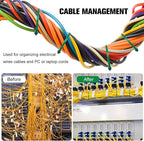 Zip Ties Assorted Sizes 4+6+8+10+12-Inch,600PCS Green Zip Ties,Multi-Purpose Self-Locking Nylon Cable Tie,Wire Tie Perfect for Home,Garden Trellis,Office,Garage and Workshop.