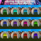 SAYOK Outdoor Portable Inflatable Igloo Dome Tent with Led Light for Party Wedding Event Camping