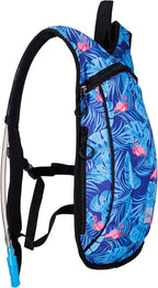 Vibe Festival Gear Hydration Pack Backpack with 2L Water Bladder for Women, Men, Teens, Kids - Hydropack Hydro Sports, Outdoor, Running, Camping, Hiking, Festivals, Raves