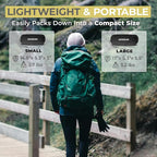 ADVOKAIR Camping Hammock with Mosquito Net Up to 500lbs, Ultralight and Portable Nylon Travel Hanging Hammock with Tree Straps, Perfect for Outside, Backpacking, Hiking and Backyard