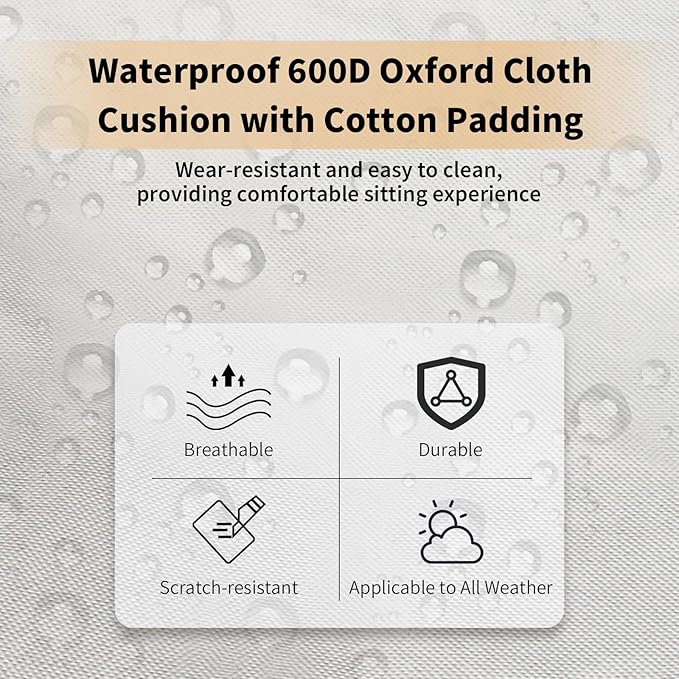 Double Camping Chair with Adjustable Shade Canopy Oversized Portable Folding Loveseat Couch, 2 Person Soft Padded Couch Back Storage Bag Cup Holder for Outdoor Lawn Backyard