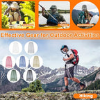 Benvo Mosquito Head Net Mesh, Face Neck Fly Netting Hood from Bugs Gnats Noseeums Screen Net for Any Outdoor Lover- with Carry Bags Fits Most Sizes of Hats Caps (2pcs, Light Grey, Updated Big Net)