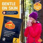 Inspire Trail Wipes | Camping Wipes Body Wipes Adults | Biodegradable Wipes For Camping, Travel, Gym With Aloe And Vitamin E | No Rinse Bathing Shower Wipes Women Or Men