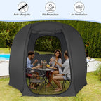 Alvantor Pop Up Screen Tent House Room Instant Outdoor Camping Canopy Sun Shelter Gazebo for Patio, Backyard & Deck, Privacy Tent(2-10 People, 8'x8' 10'x10' 12'x12')