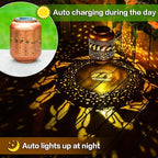 Penguin Solar Lanterns Outdoor Waterproof,Hanging Solar Lights Penguin Gifts for Women Men Metal LED Decorative Light for Yard,Patio,Lawn,Tabletop,Pathway,Landscape,Garden Decor