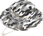 Sun Hats for Men Women Bucket Hat UPF 50+ Boonie Hat Foldable UV Protection Hiking Beach Fishing Summer Safari