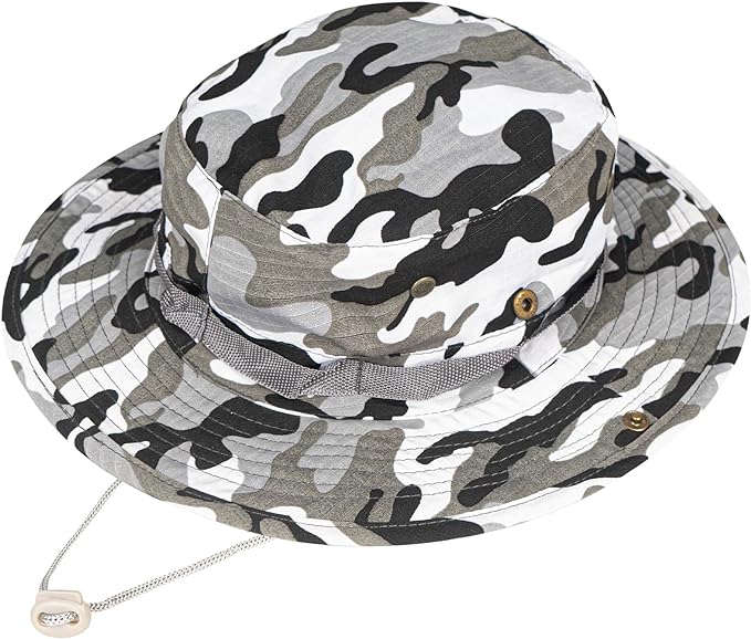 Sun Hats for Men Women Bucket Hat UPF 50+ Boonie Hat Foldable UV Protection Hiking Beach Fishing Summer Safari