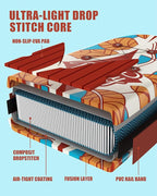 Inflatable Stand Up Paddle Board with SUP Accessories, Anti-Slip EVA Deck, 11'*33" Inflatable Paddle Boards for Adults & Youth of All Skill Levels