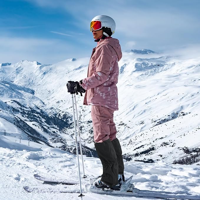 Waterproof Adjustable Leg Gaiters for Men and Women Snow Boot Gaiters for Hiking in Hunting Sand and Mud Mountain Climbing or Snowshoeing