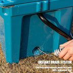 EchoSmile 25/30/35/40/60/75 Quart Rotomolded Cooler, Built to Stand up to The Rigors of The Journey