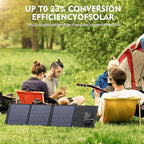 30W Solar Charger,Solar Panel USB for Camping, Hiking, and Outdoor Activities, Compact and Lightweight, IPX4 Waterproof, Charging Multiple Devices with Double Fast Charging Ports