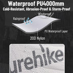 Naturehike Mongar UL Tent [2025 Upgrade] 1.5kg/3.3lb Ultralight Tents,1/2 Person Backpacking Tent,4 Modes of use, Waterproof,Hiking Tents for Camping