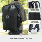 STOVER 5/10/25/30/40/55L Waterproof Backpack- Floating Dry Bag for Kayaking, Travel, Beach, Hiking, & Camping, Men/Women