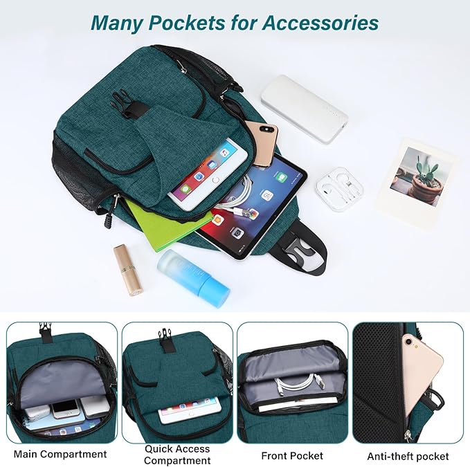 MOSISO Sling Backpack Travel Hiking Daypack, Crossbody Convertible Sling Bag with Front Pocket One Shoulder Chest Bag